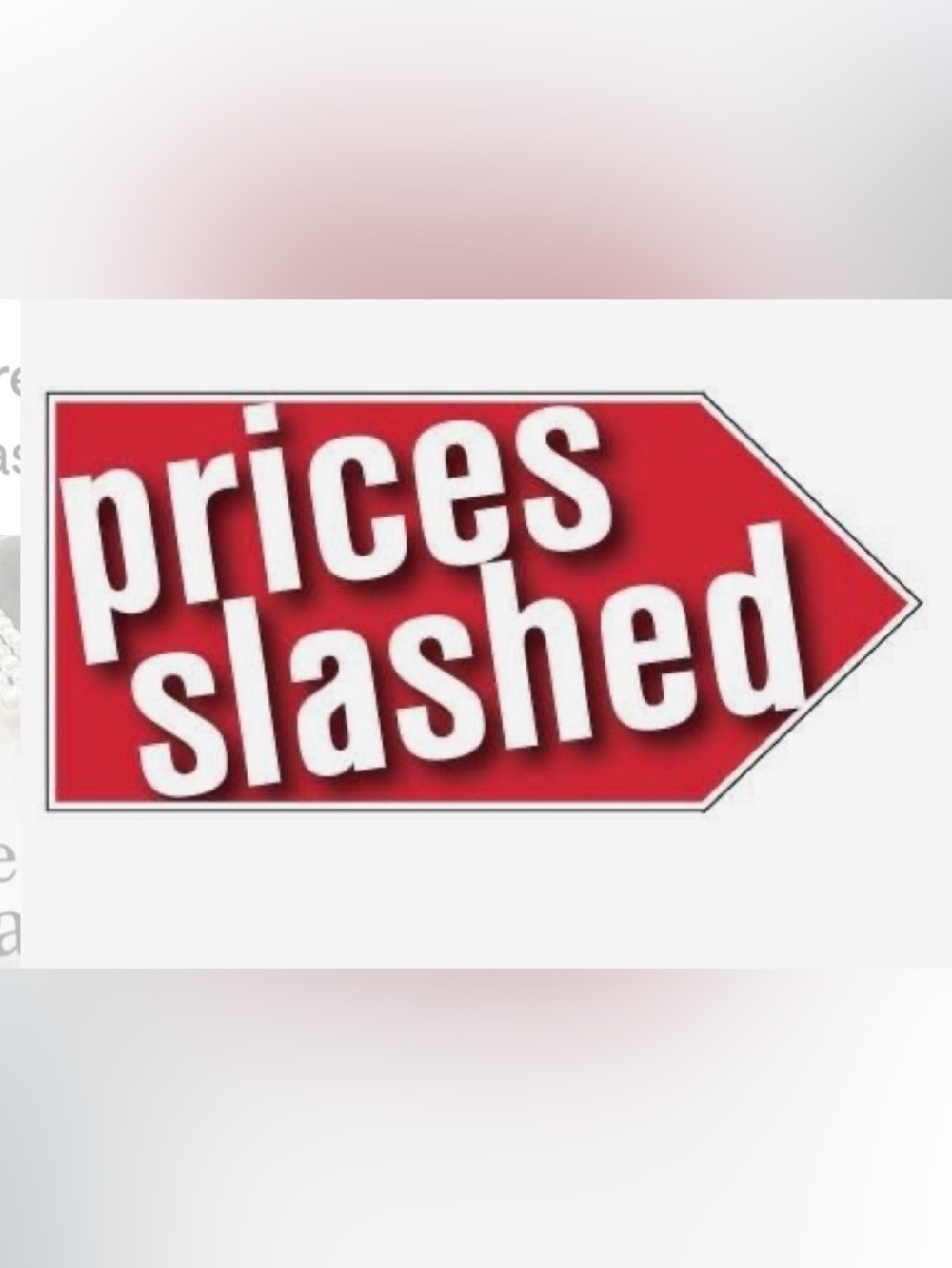 ALL PRICES HAVE BEEN SLASHED TO BASEMENT PRICES. NO FURTHER REDUCTIONS !🎁
